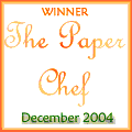 Paper Chef Winner icon Dec 2004